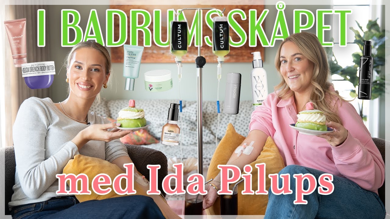 I BADRUMSSKÅPET MED IDA PILUPS