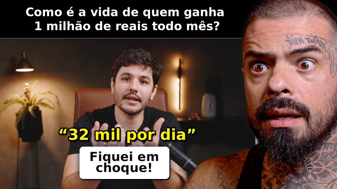 COMO É GANHAR 1 MILHÃO POR MÊS