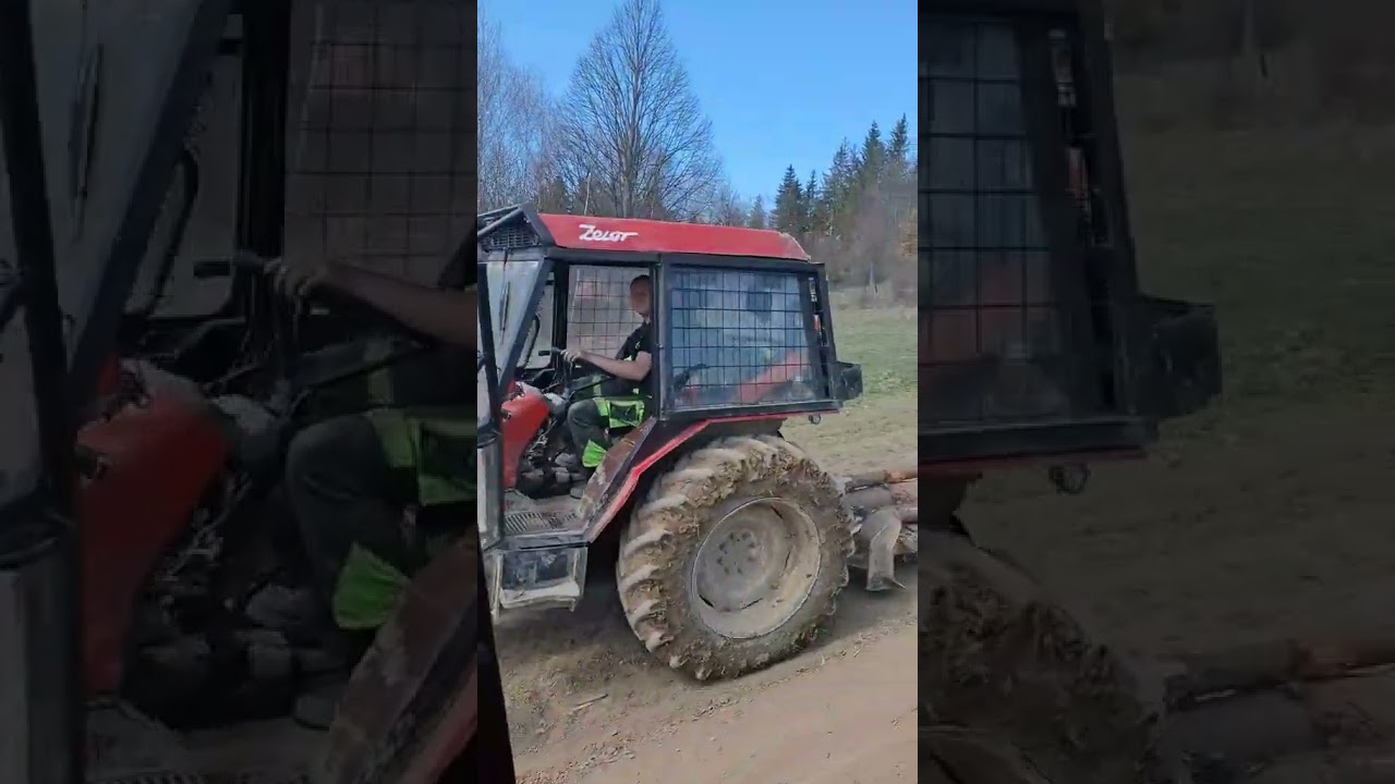 ​Zetor a LKT v akcii: Pravá lesná drina.​#lesnapraca #zetor7245 #lkt81t #tazbadreva #lesnetraktory