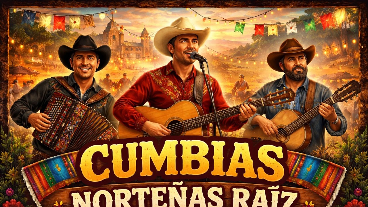Andrés Landero & Grupo Perla Colombiana - Noche Campesina 🕺🏽 Cumbias Norteñas del Recuerdo 2026