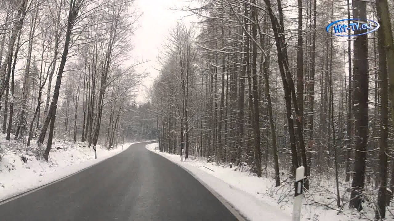 Winterfahrt von Hartenstein nach Lichtenstein (Sachsen)