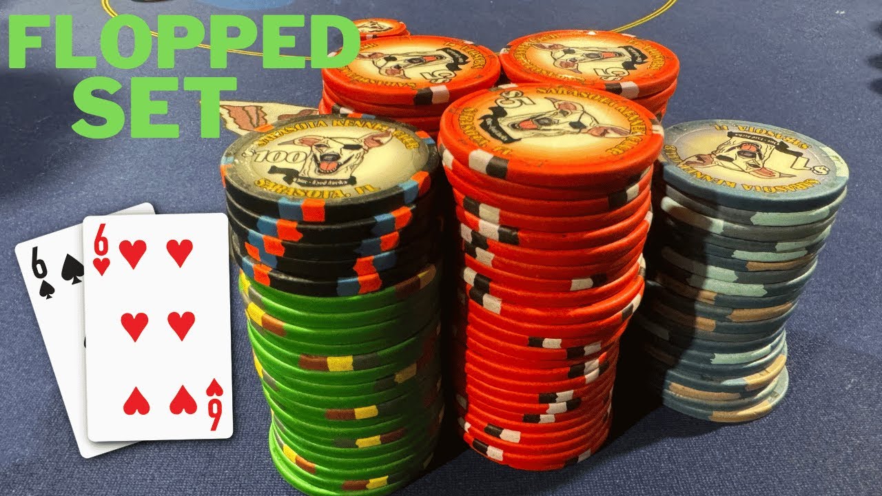 Flopping A Set Leads To A Huge Pot !!! -  Kyle Fischl Poker Vlog Ep 208
