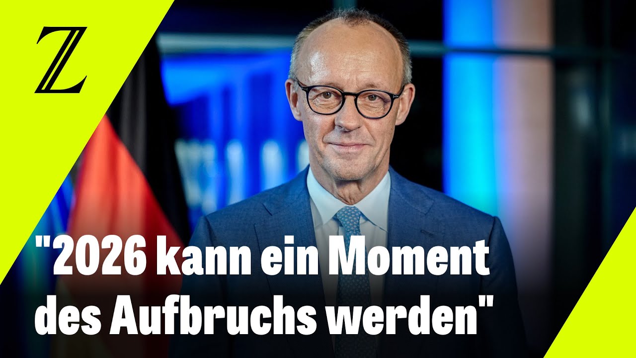 Die Neujahrsansprache 2026 von Friedrich Merz