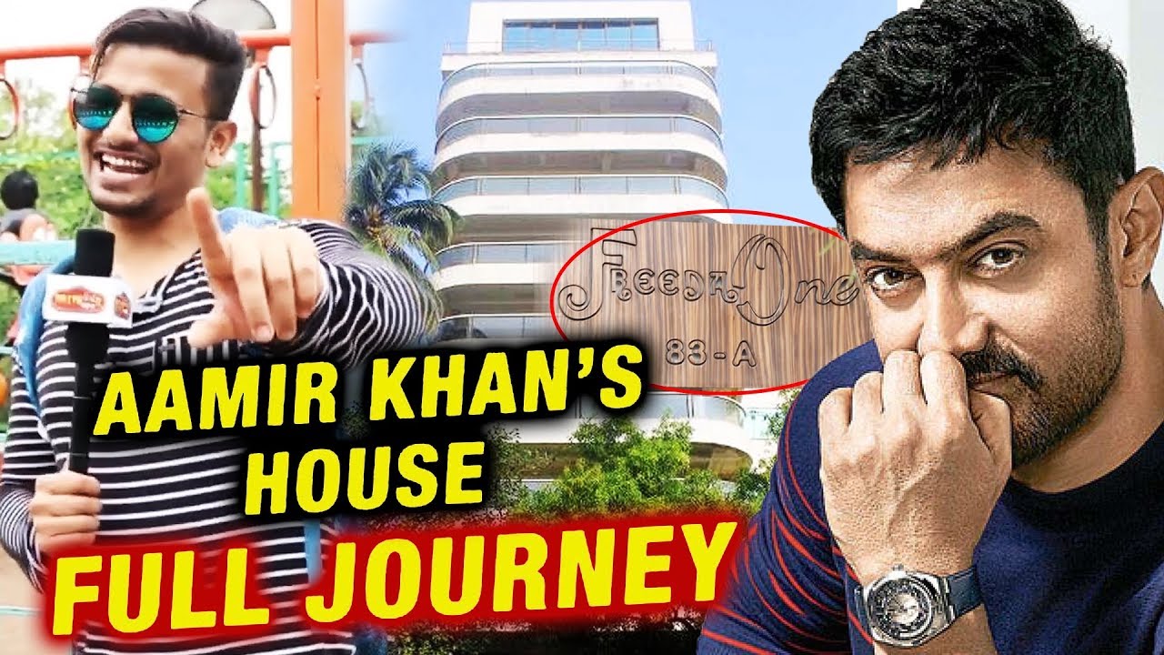 Aamir Khan House In Mumbai, Carter Rd | FREEDA ONE | Full Journey Video | Mr. Perfectionist