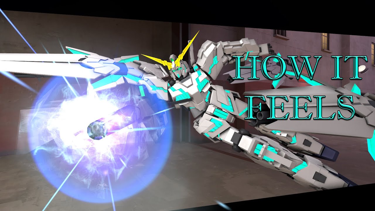 How it FEELS to G Manouver as Unicorn Gundam | Gundam Evolution [SFM]