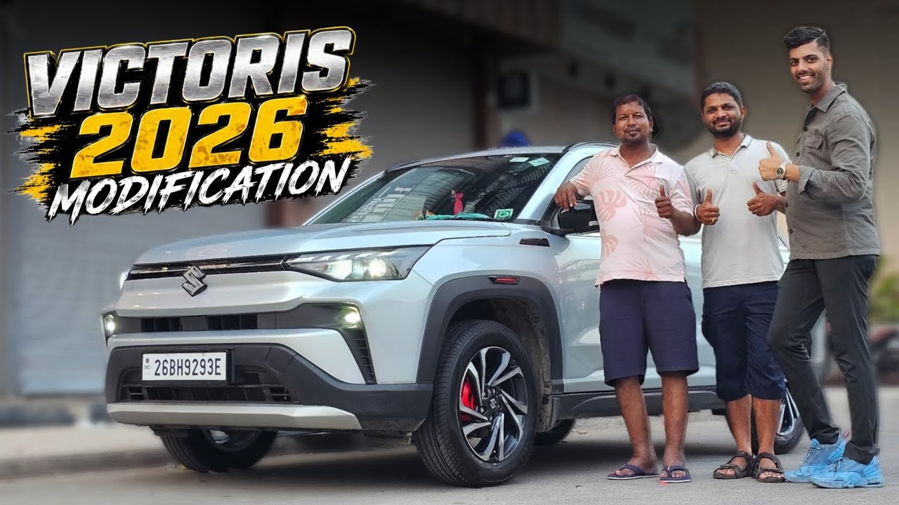 VICTORIS 2026 LXI TO ZXI CONVERSION WITH ALL GENUINE ACCESSORIES...!!!