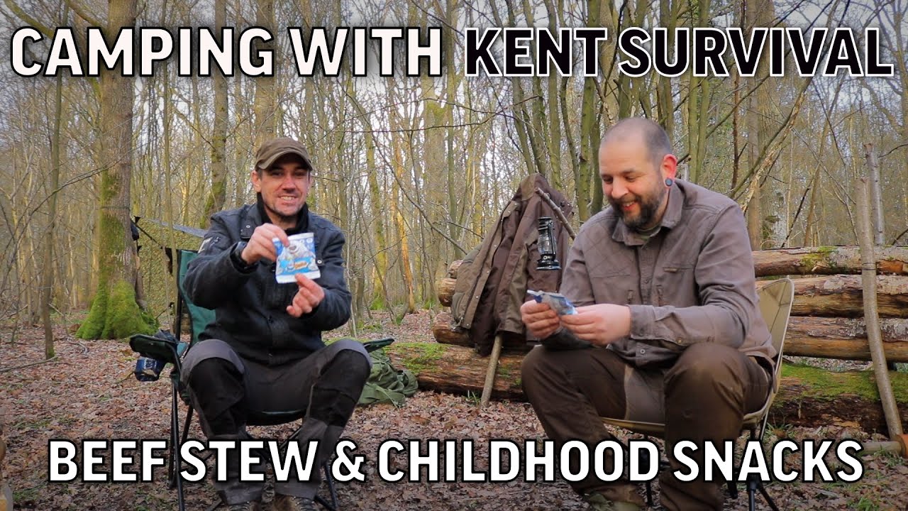 Woodland Hammock Camping With KENT SURVIVAL - Dutch Oven Cooked Beef Stew