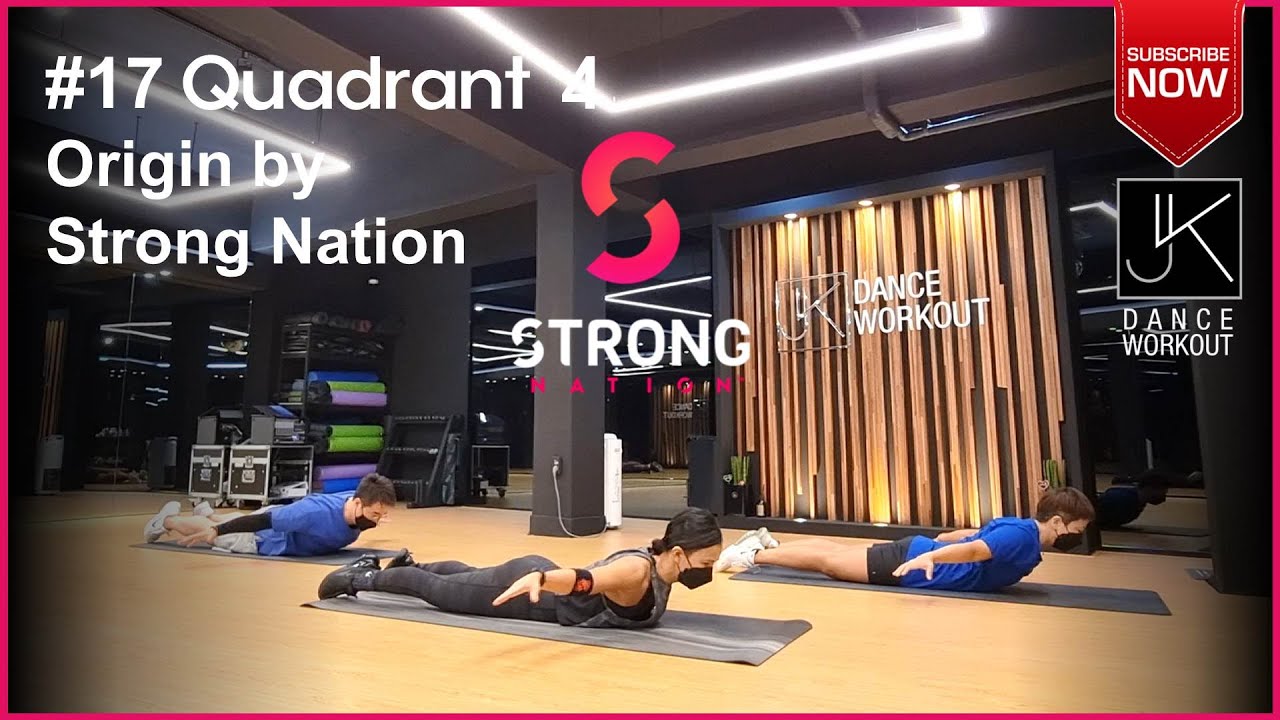[J&K-Workout] Strong Nation / #17 Q4-Origin by StrongNation / HIIT / Dynamic Workout / Home Training