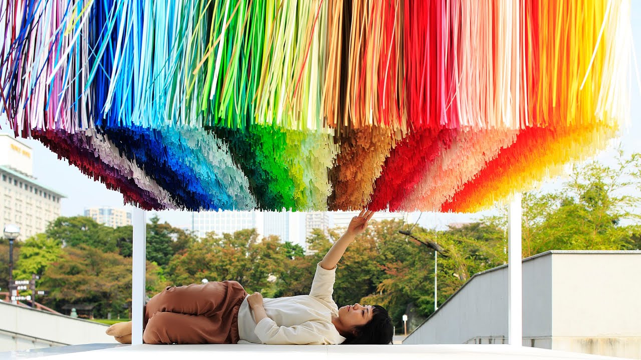 100 colors no.9 &ldquo;100 colors in 3.3 m&sup2;&rdquo; | emmanuelle moureaux