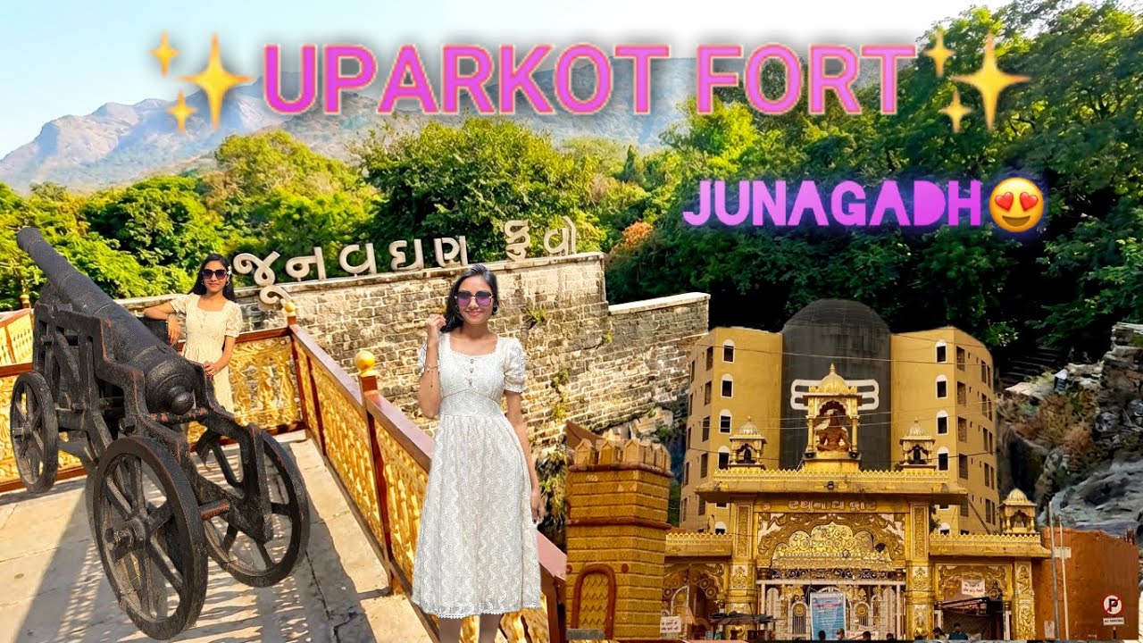 You won't believe what's inside this Fort!😱 |Best Things to do in Junagadh |Uparkot Fort |Bhavnath 😍