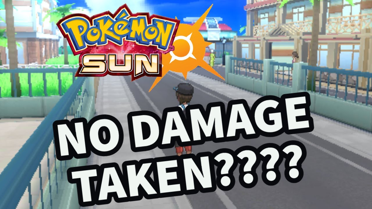 Можно ли победить Pokémon Sun, не получив урона?
