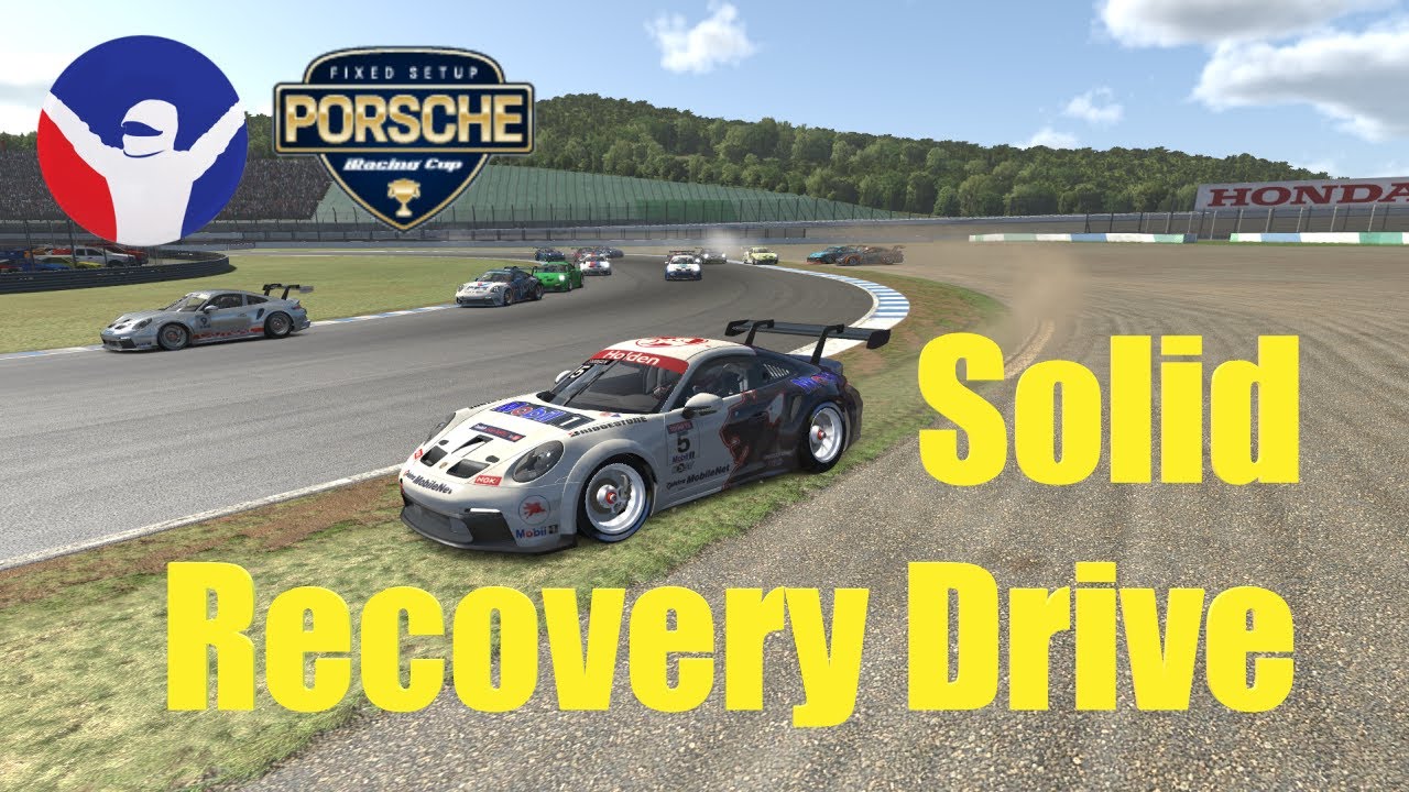 iRacing - Porsche Cup - Motegi - Solid Recovery Drive