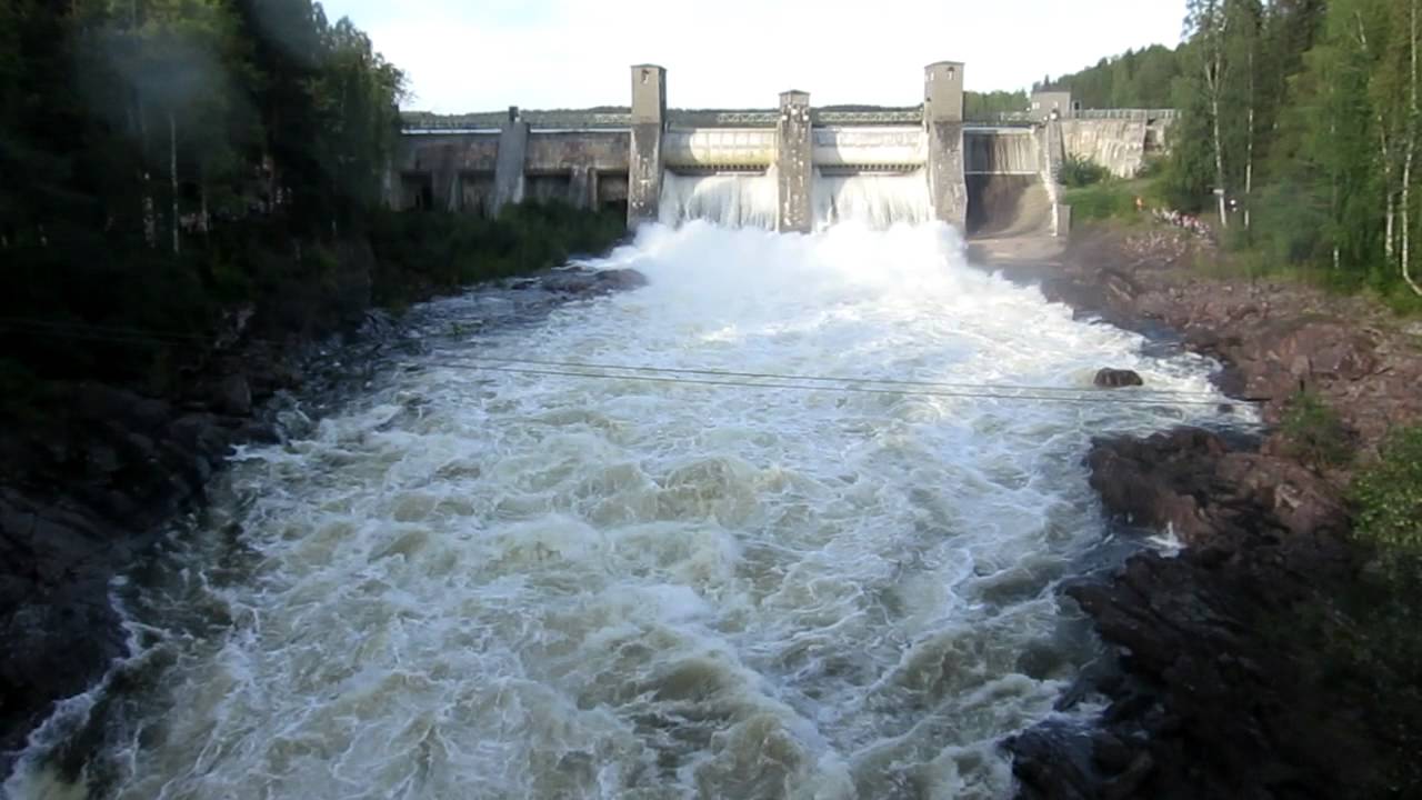 Запуск Водопада «Иматранкоски» Иматра Opening Imatrankoski Rapids
