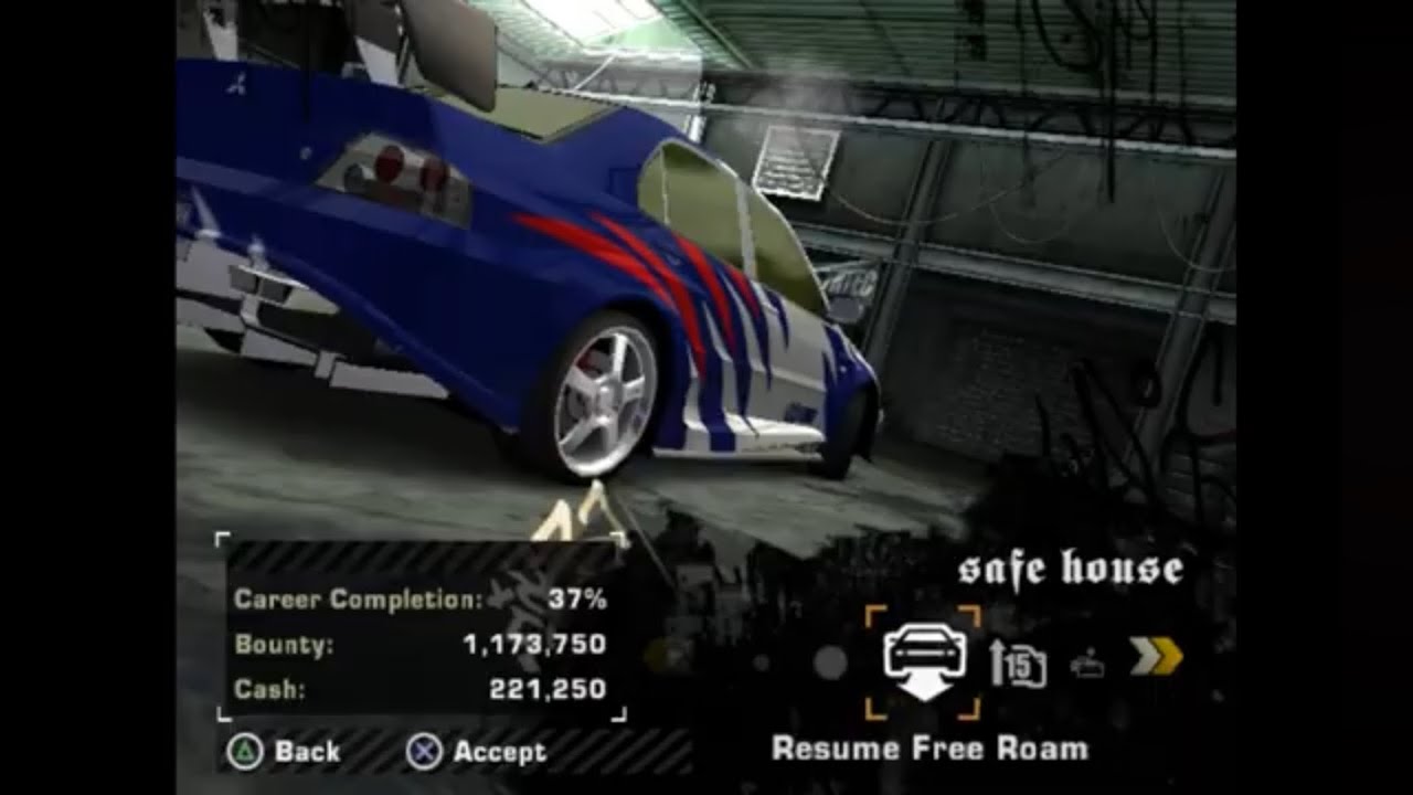 NFS Most Wanted Black Edition Pink Slip Run #8 Part 1/2
