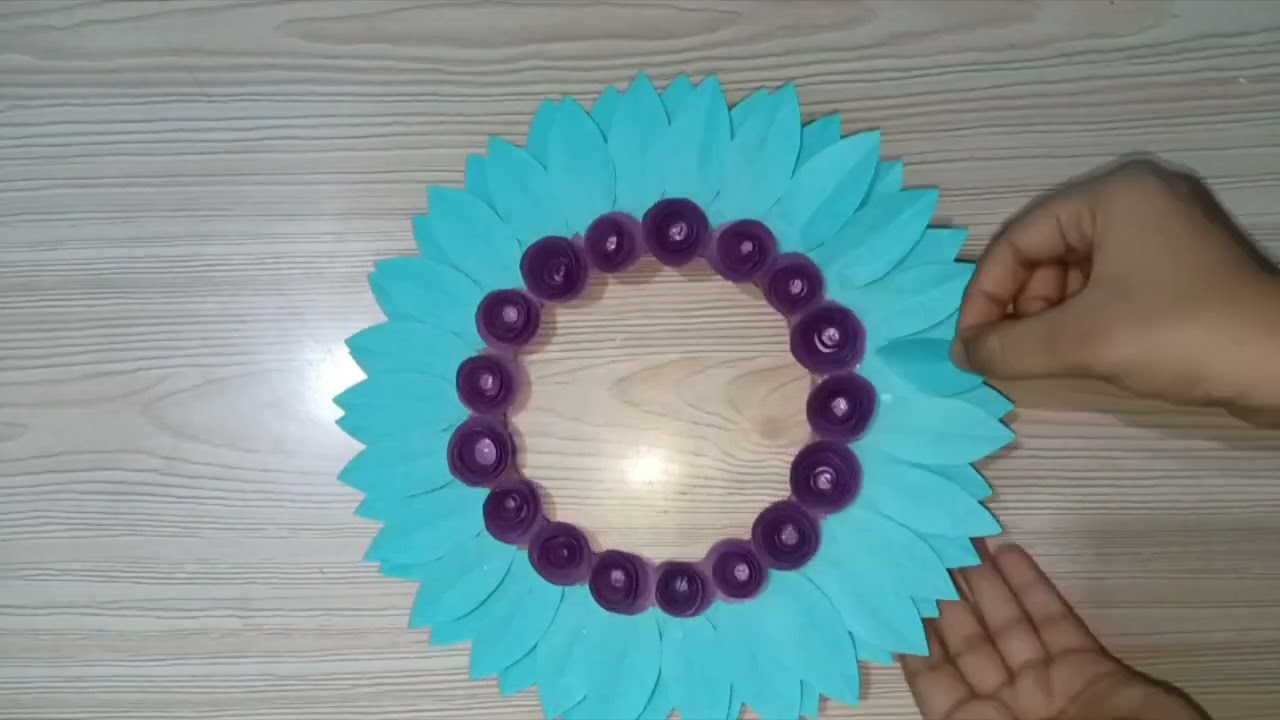 Wall decoration ideas|| wall hanging ideas #craft #diy#paperwallcraft #ytvideo #viralvideo #trending