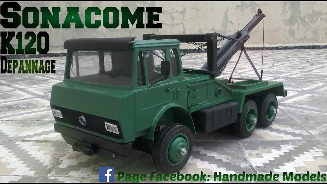 Model Truck  Sonacome K120 tow truck part 2
