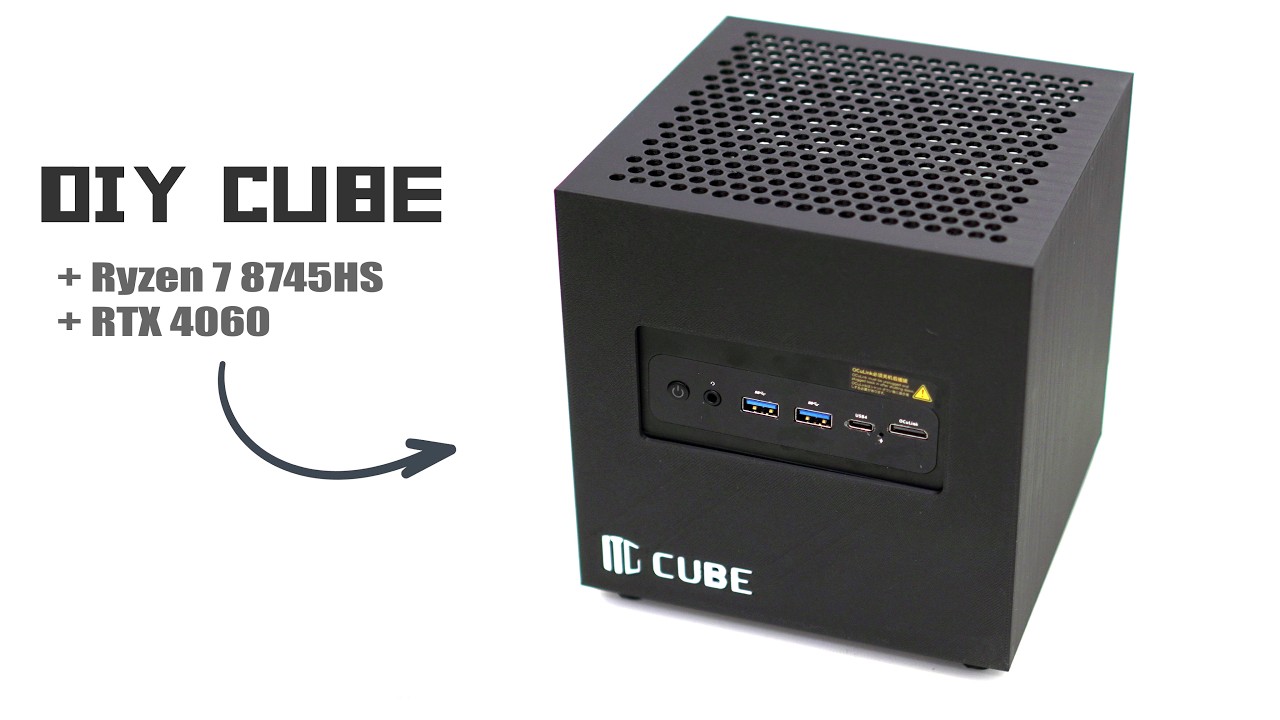 ITG Cube V3: The New Concept for the Ultimate Mini PC eGPU Dock