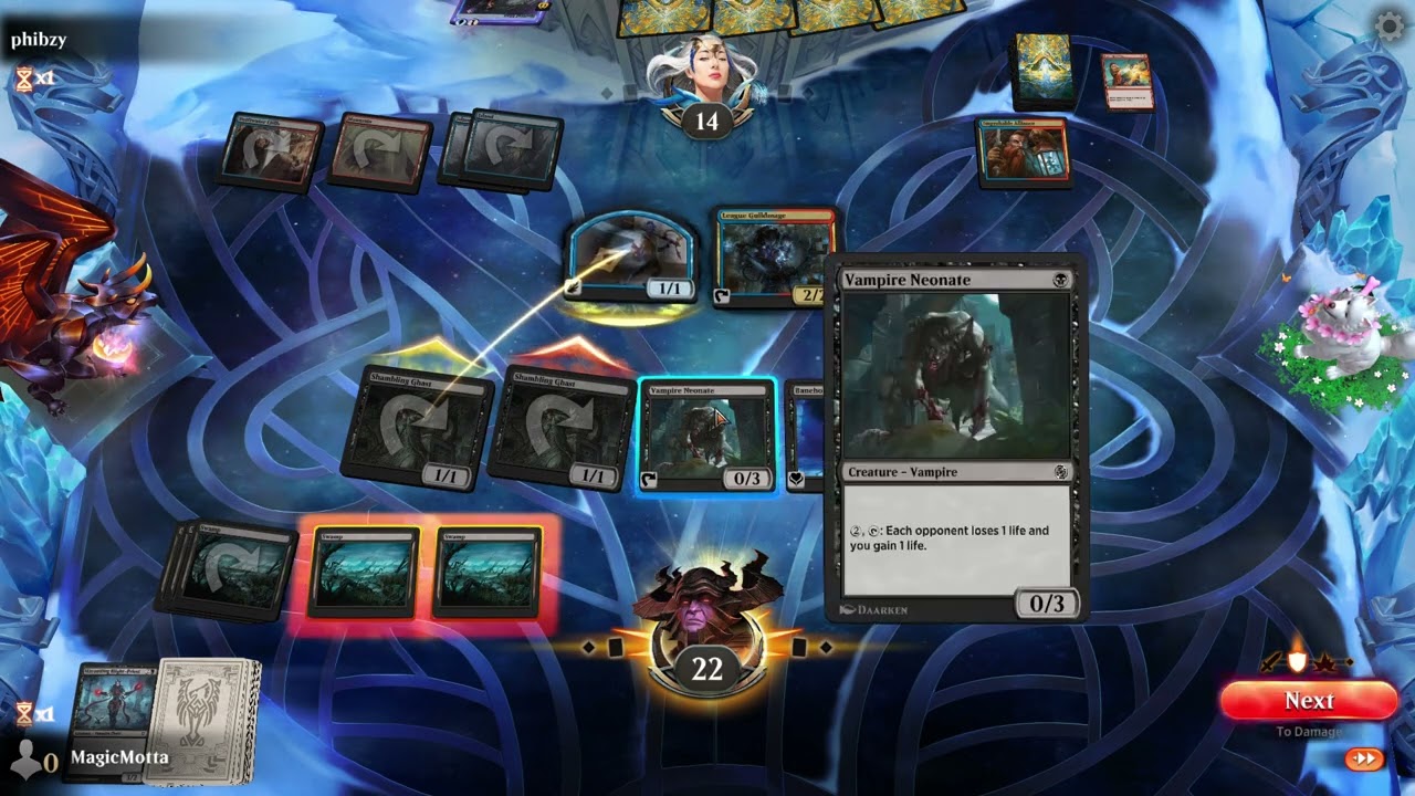 Vito Thorn of the Dusk Rose combo mono black deck victory