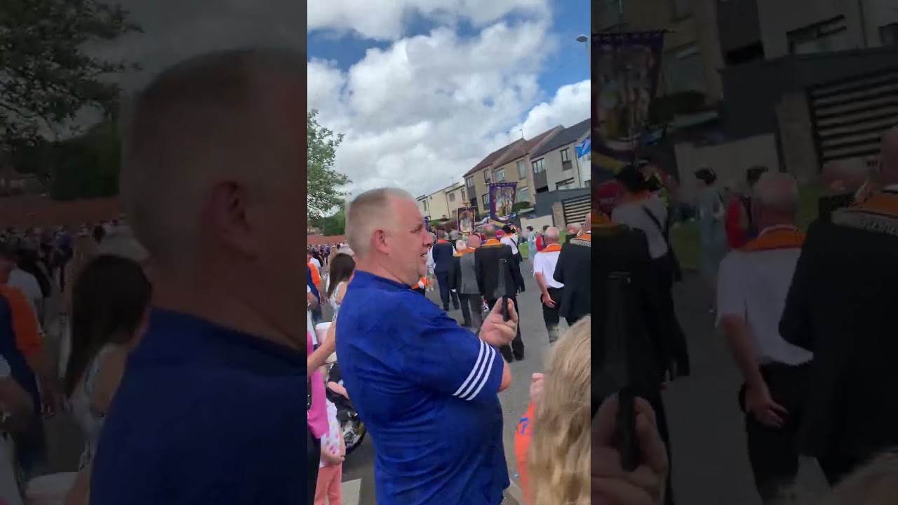 Orange walk in Cumnock 2023