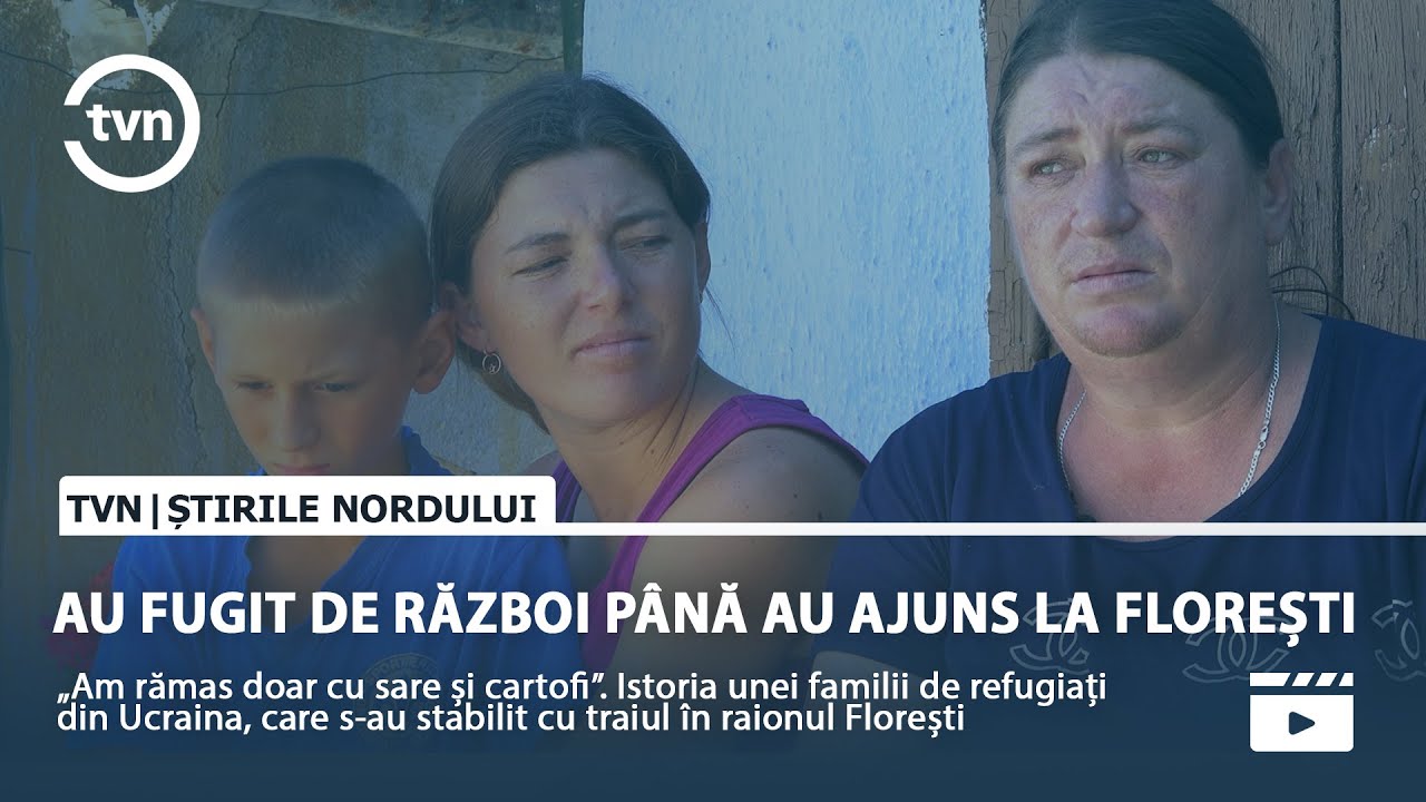 AU FUGIT DE RĂZBOI PÂNĂ AU AJUNS LA FLOREȘTI