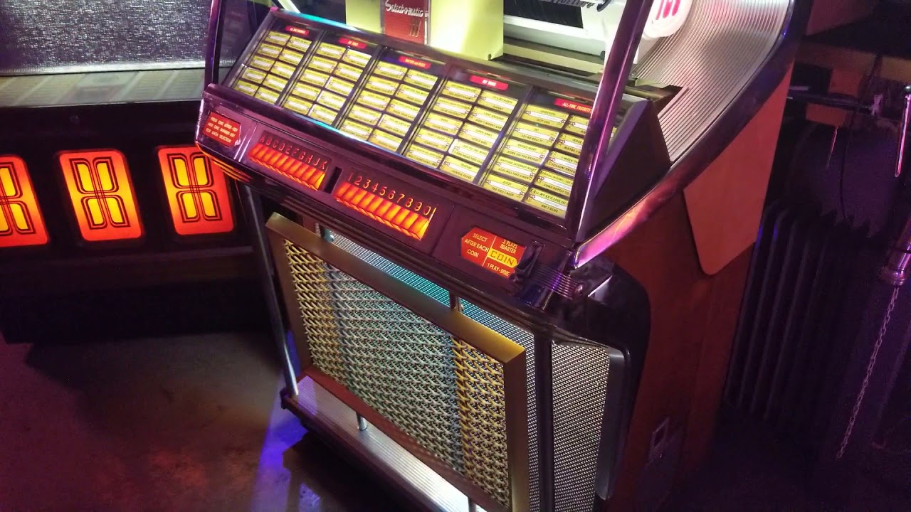 A very clean 1955 Seeburg J.