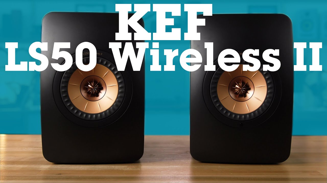 KEF LS50 Wireless II powered stereo speakers | Crutchfield
