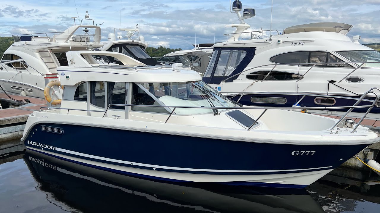2007 Aquador 25C £59,995. The Finnish 🇫🇮 finish.