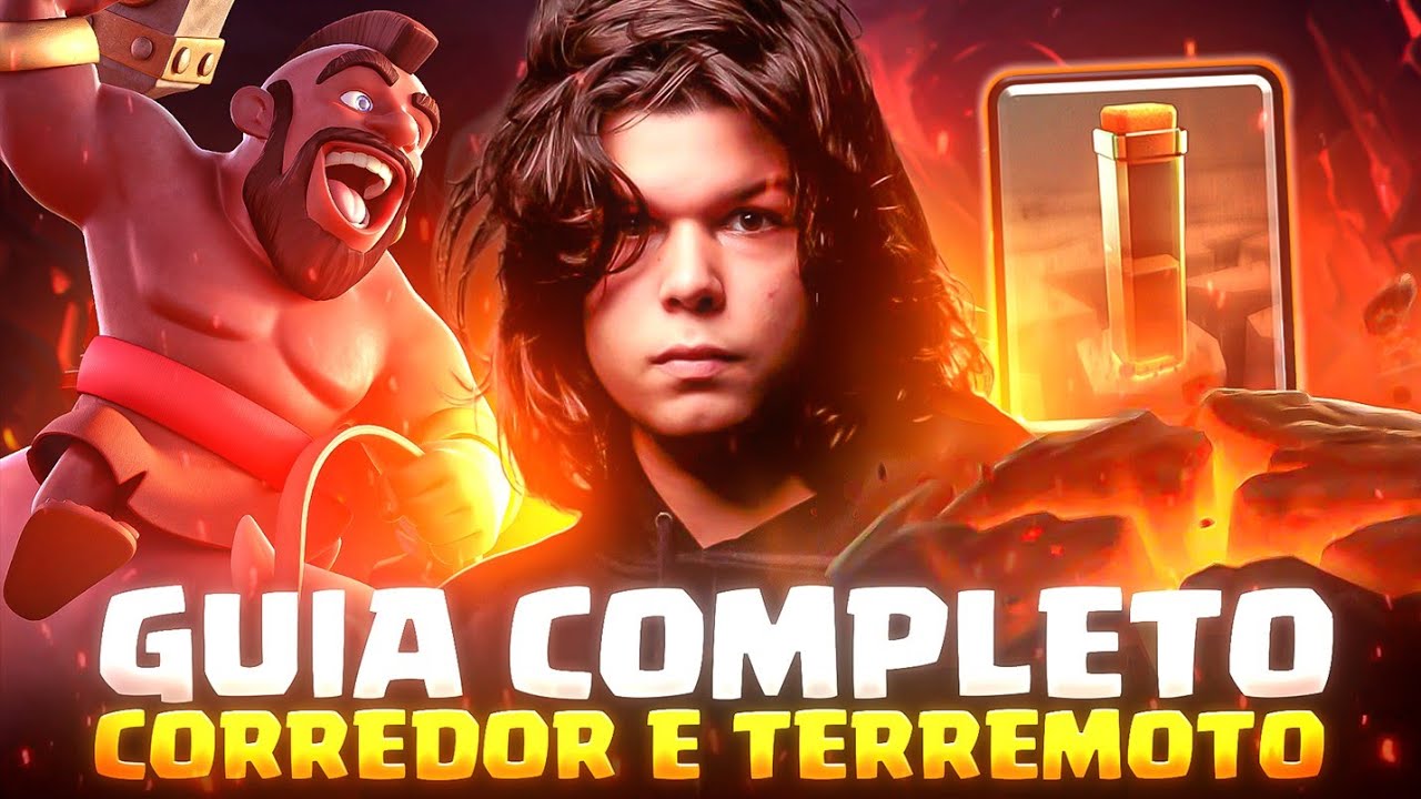 APRENDA A JOGAR DE CORREDOR + TERREMOTO COMO UM PROFISSIONAL NO CLASH ROYALE!