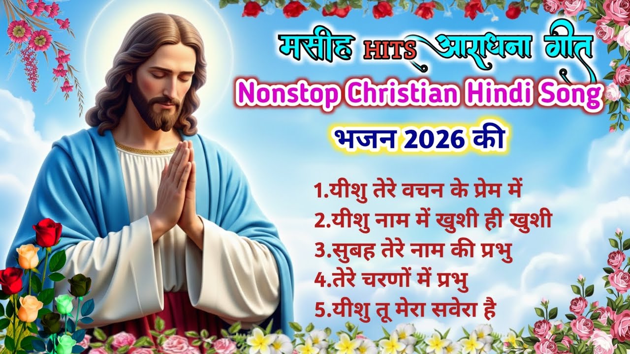 New Nonstop Christian Worship Song 2026 | मसीह आराधना गीत 🙏 | Jesus Morning Song | #jesus 