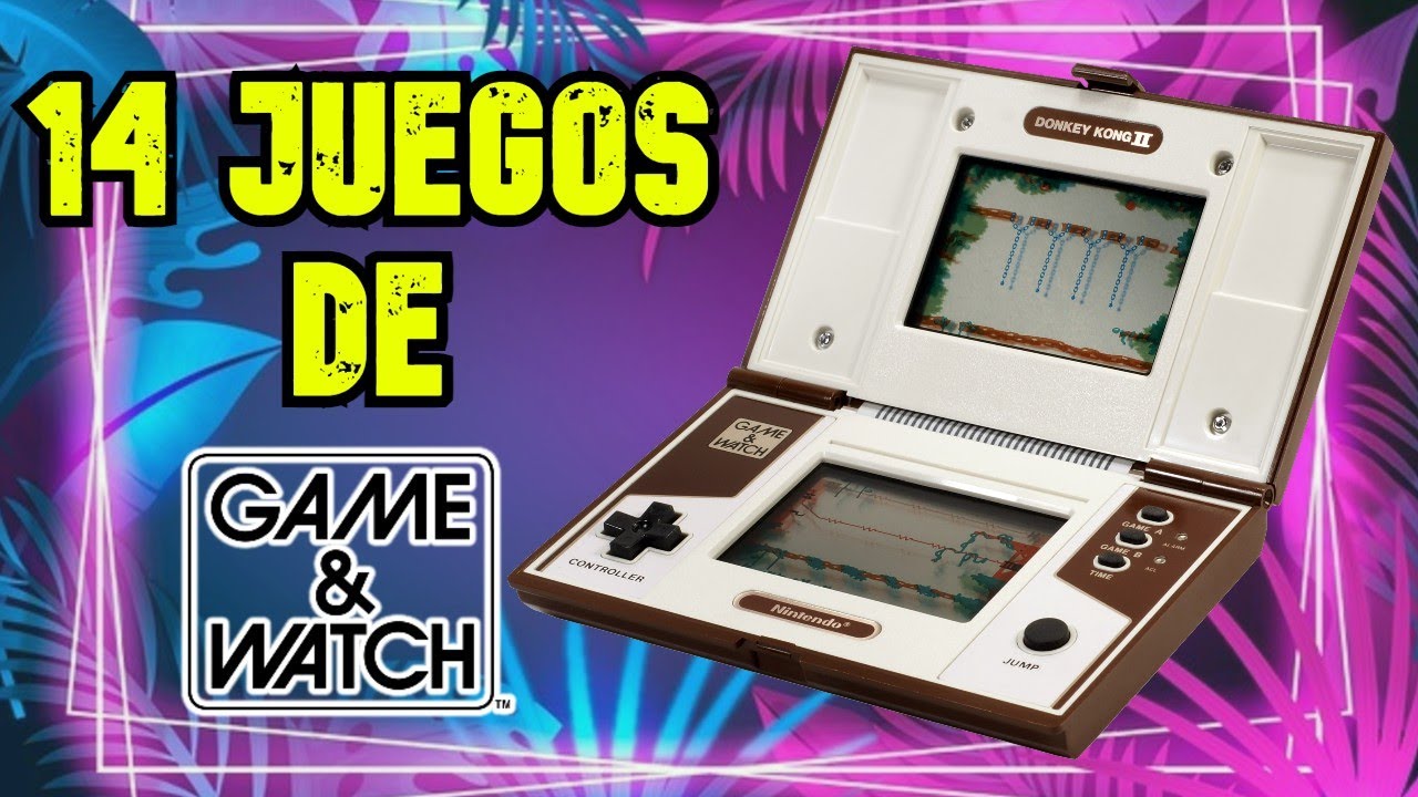 👾14 JUEGOS de GAME AND WATCH / Retrogaming