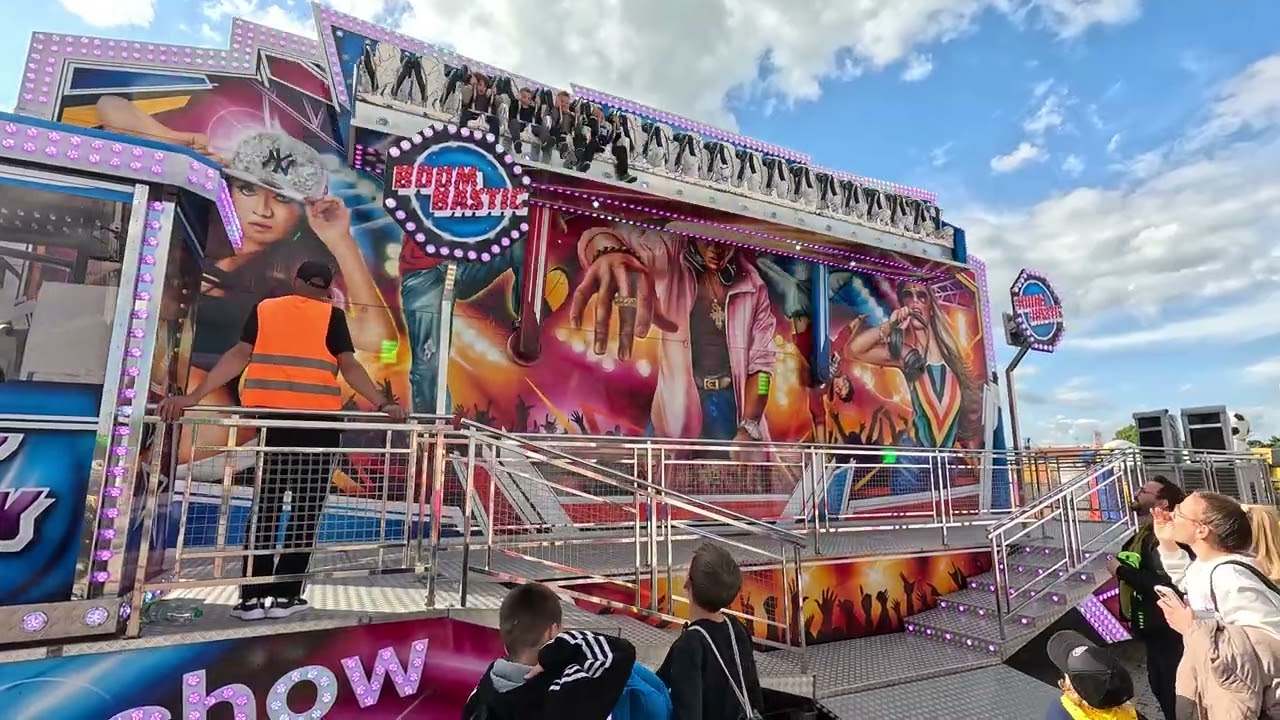 Karuzela Boom Bastic (Ławka) (Lunapark Holý) Off ride 1 - Śmigiel - Maj 2025