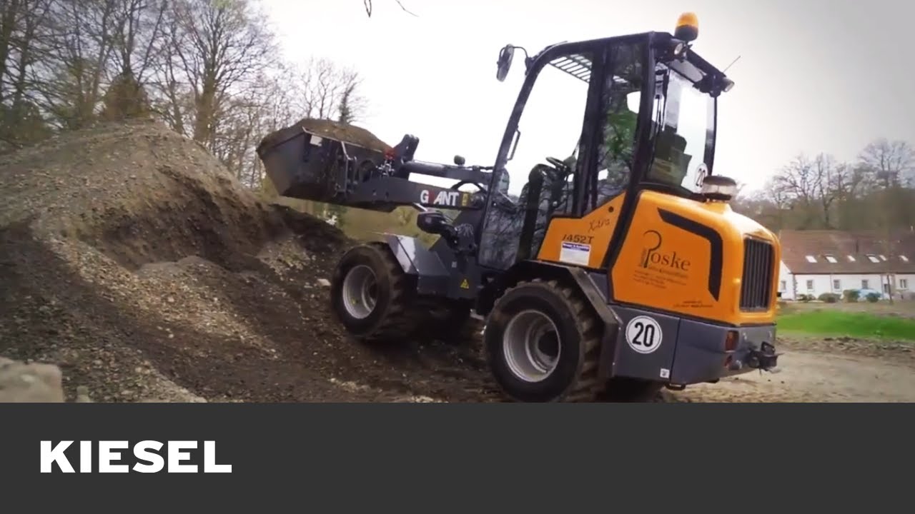Giant V452T XTRA im Einsatz GaLaBau