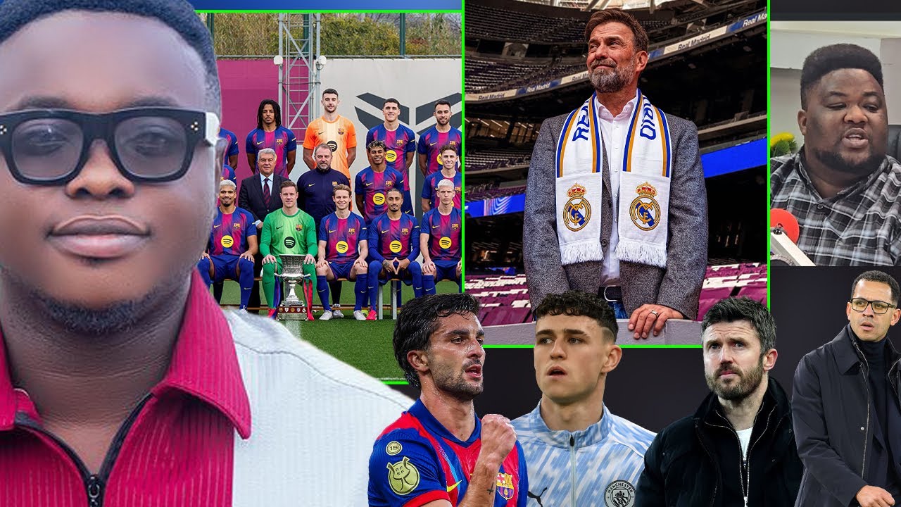 KLOPP RESPONDS TO MADRID'S OFFER..BARCA PLAYER INJURED, CITY ISSUES, CARRICK RAAISED..AND ANALYSIS