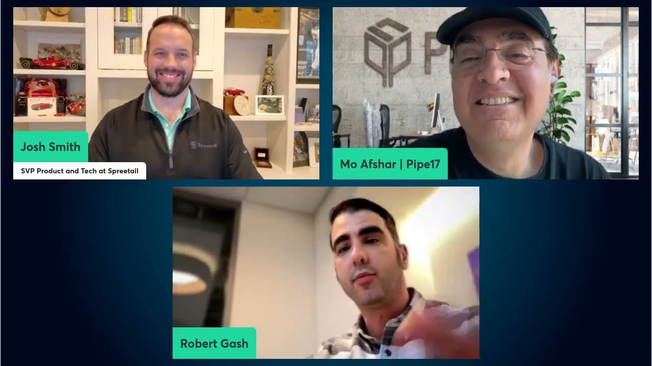 AI In Commerce Episode 4 - AI In Action - Robert Gash, Josh Smith, and Mo Afshar.