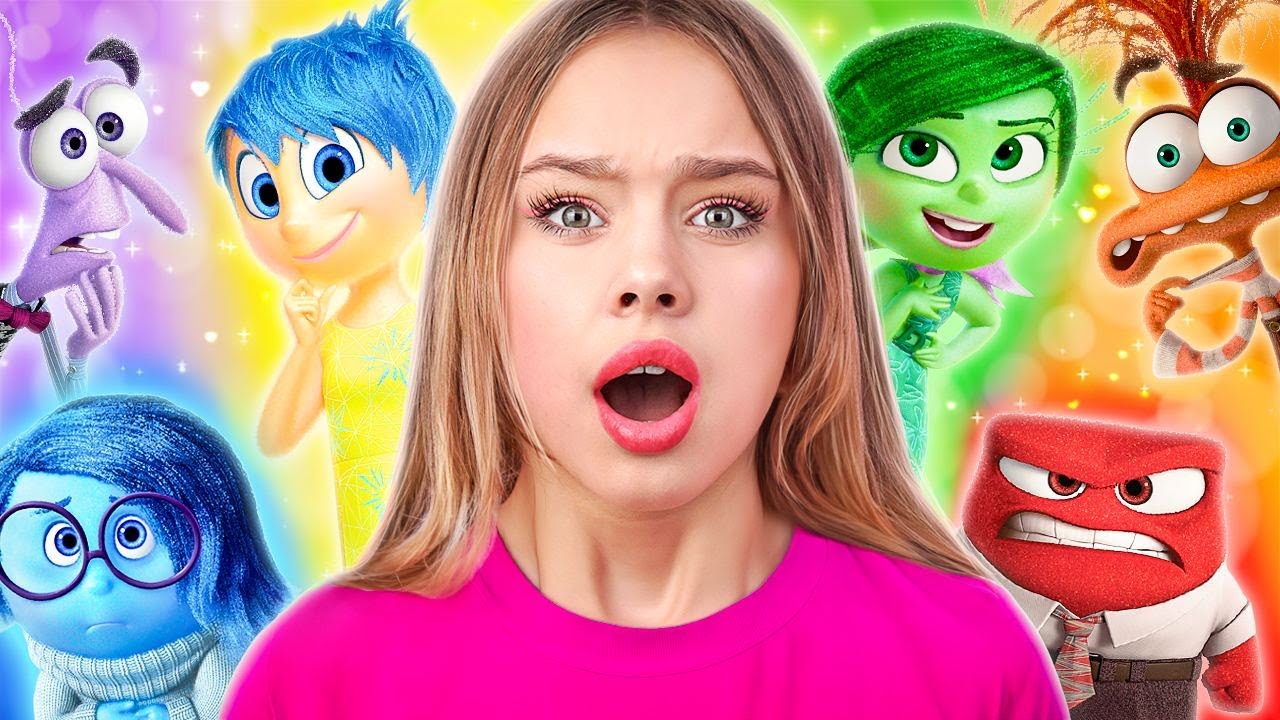 Surviving Every Show in 24 Hours! My Emotions from Inside Out Control Me