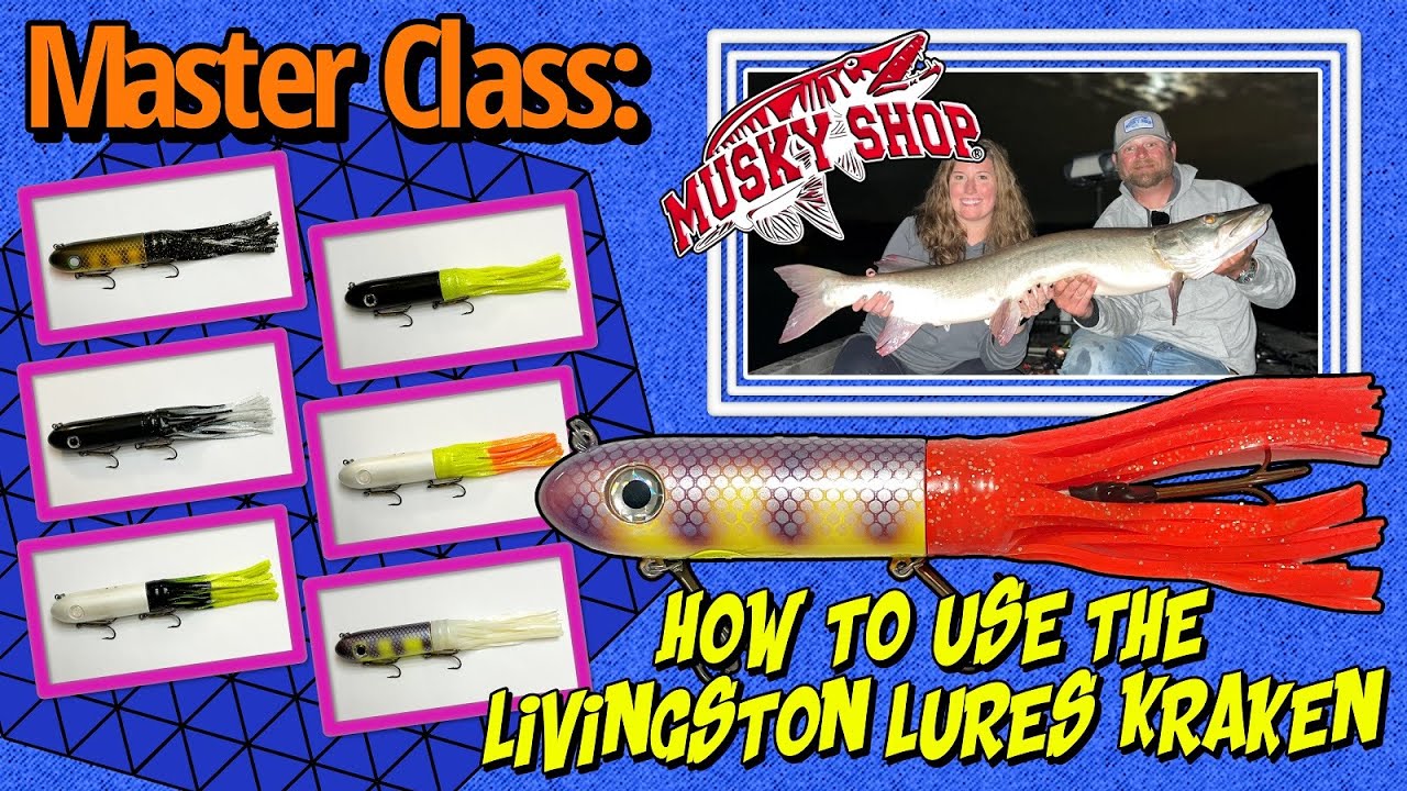 Мастер-класс по ловле приманок Livingston Lures Kraken