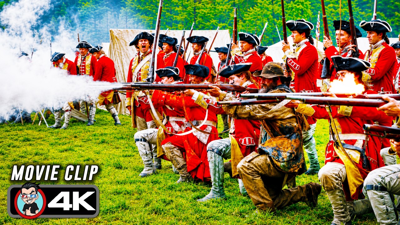 The Battle Of Fort Necessity Scene | YOUNG WASHINGTON (2026) Movie CLIP 4K