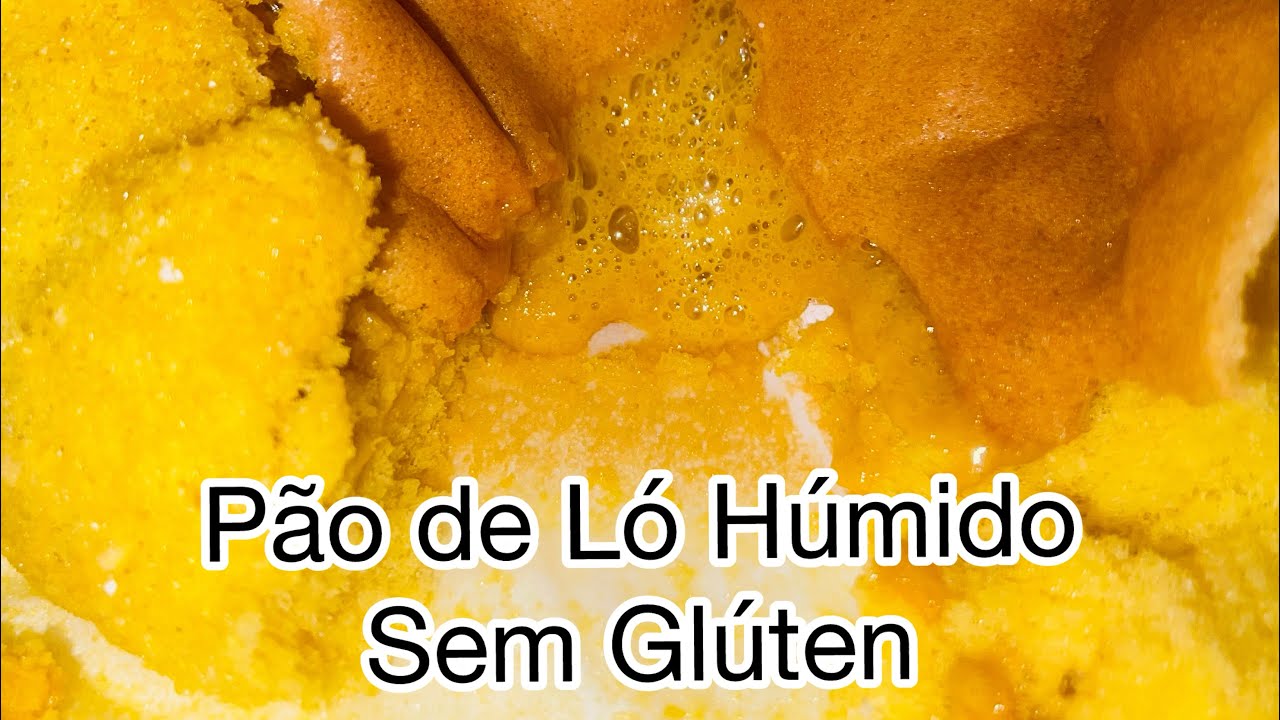 P&atilde;o de L&oacute; H&uacute;mido - Sem Gl&uacute;ten 
