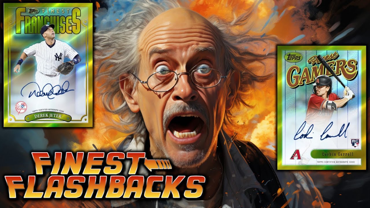 НОВЫЙ ВЫПУСК 2023 Topps FINEST FLASHBACKS Открытие коробки с бейсбольными карточками!!!