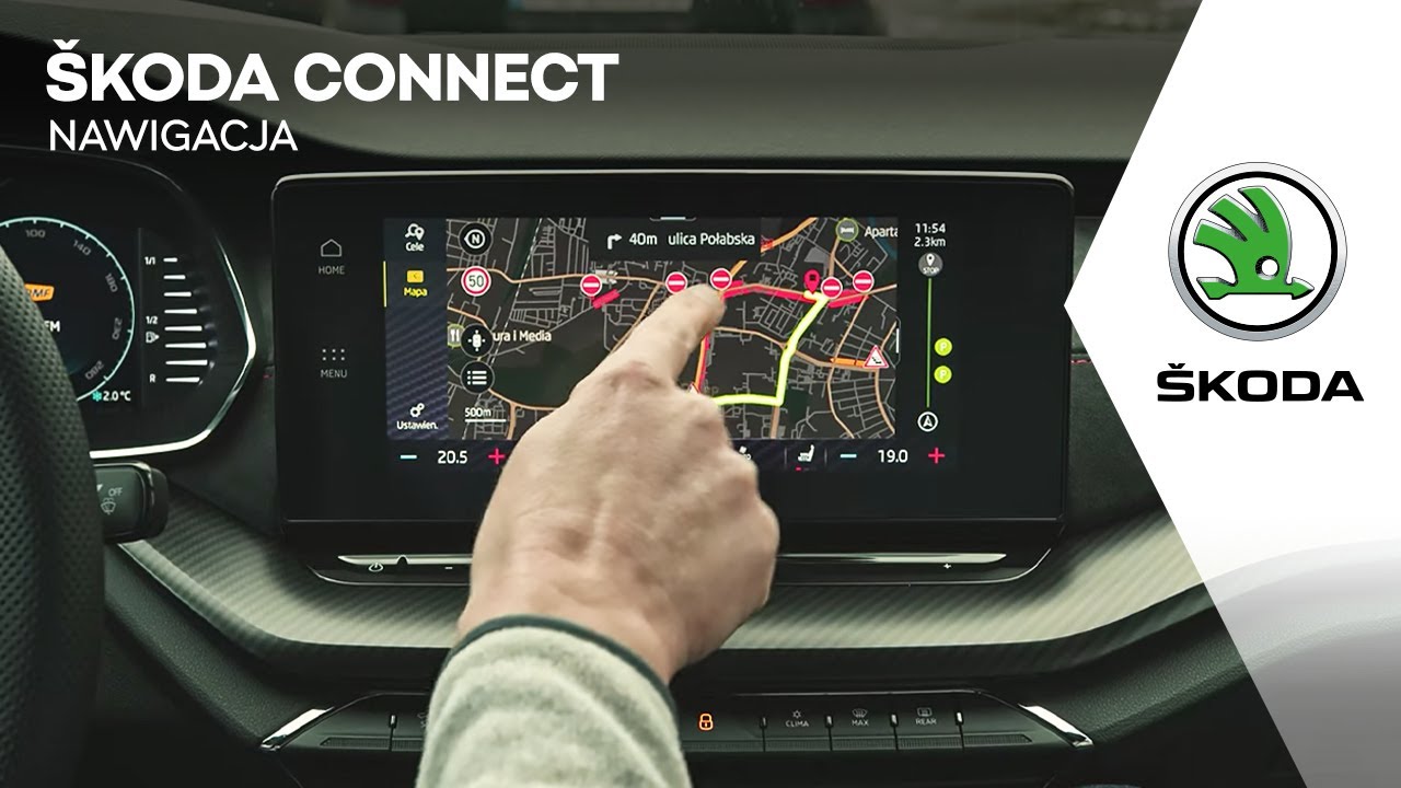 ŠKODA Connect - Nawigacja