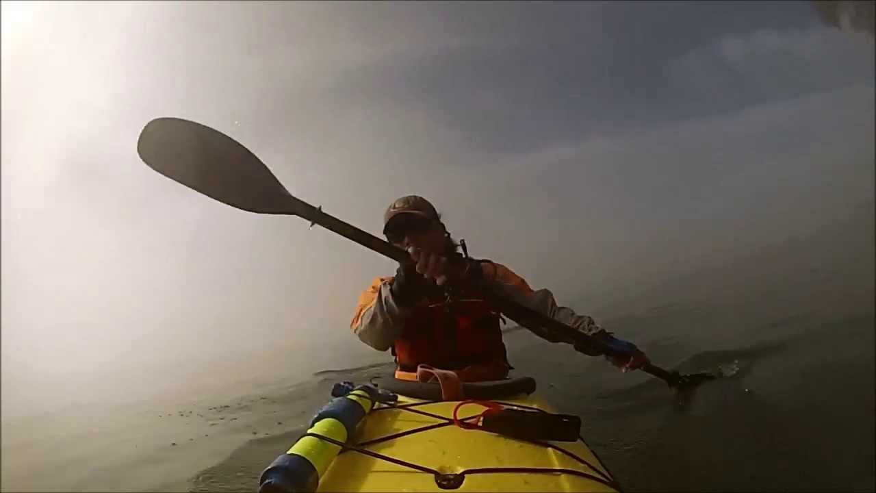 Kayaking Ferry Point, CA with the North Shore Atlantic LV RM