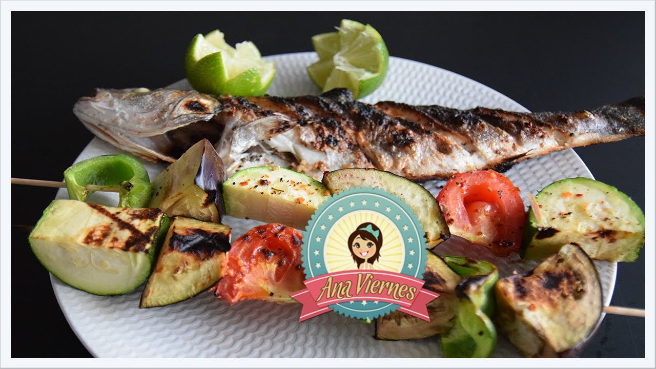 Como hacer pescado asado a las brasas | Receta f&aacute;cil y r&aacute;pida