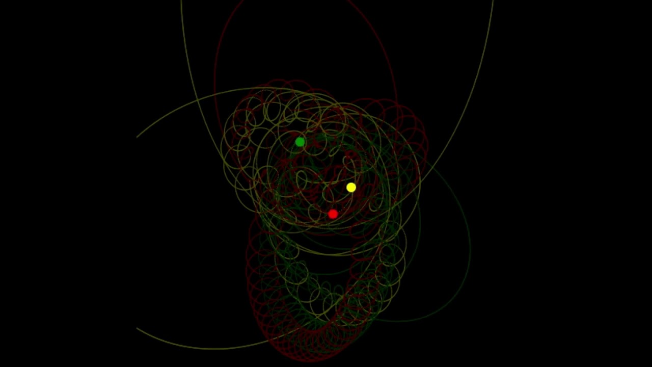 M&eacute;nage &agrave; trois: chaos and partner-swapping in a hypothetical triple star system