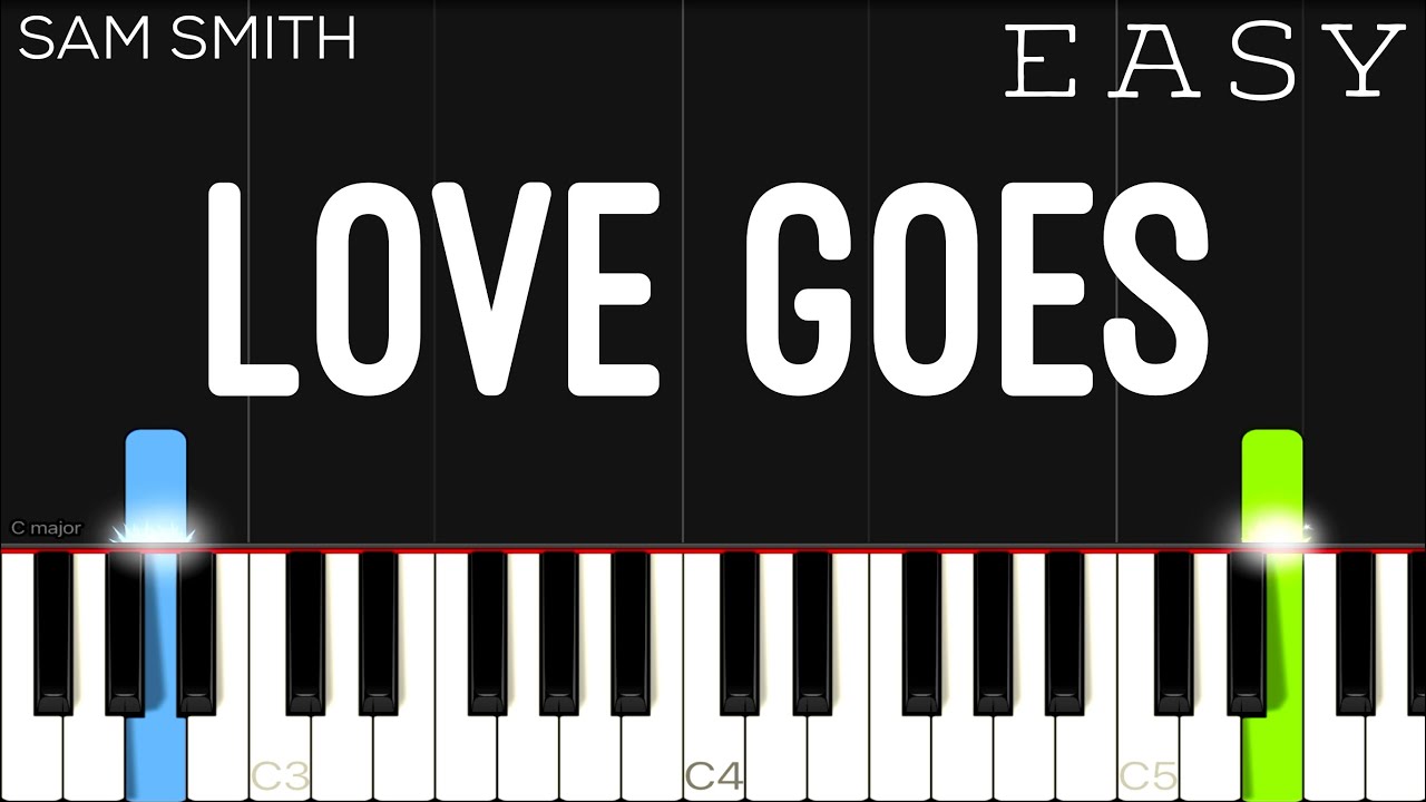 Sam Smith, Labrinth - Love Goes | EASY Piano Tutorial
