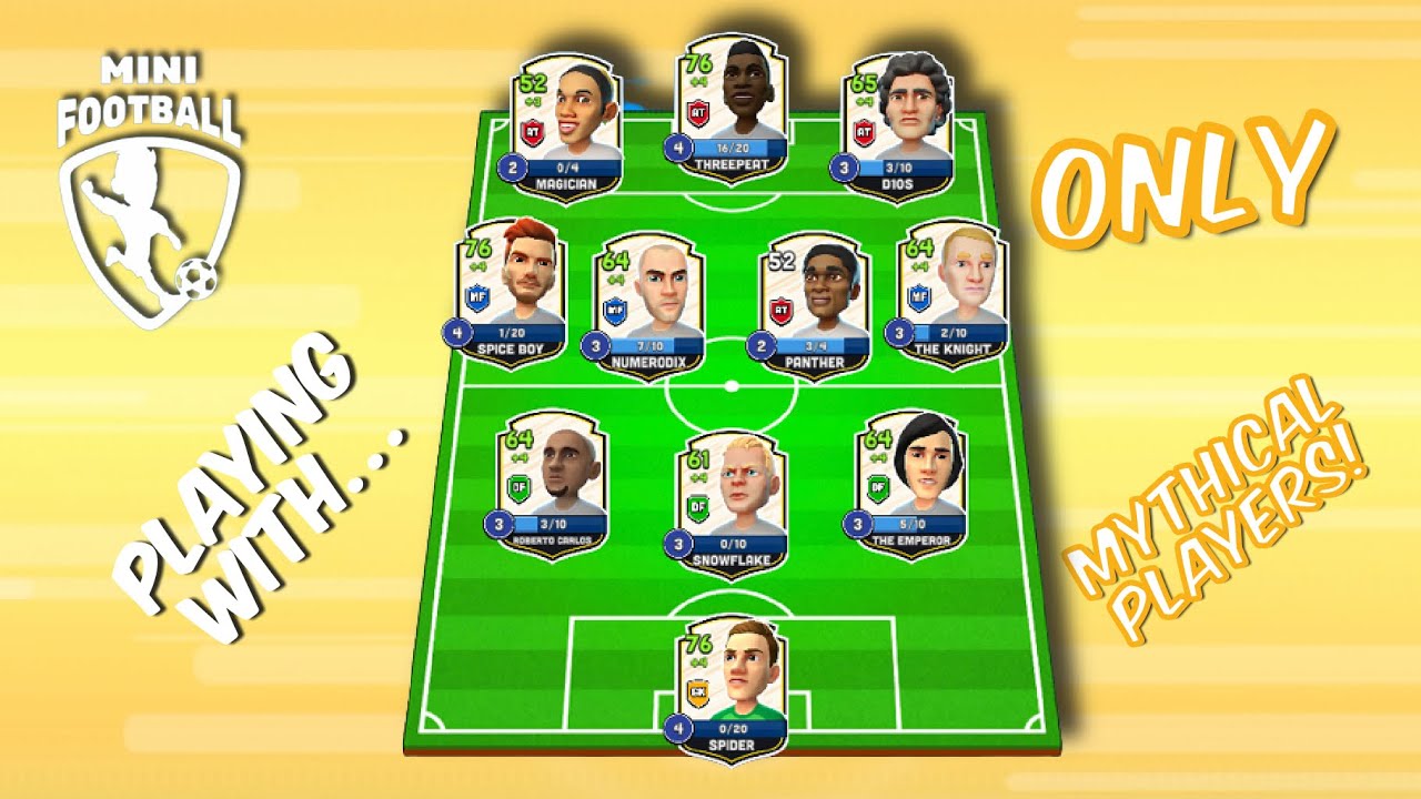 Mini Football - Playing With... ONLY Mythical Players! (753 vs 851) #5