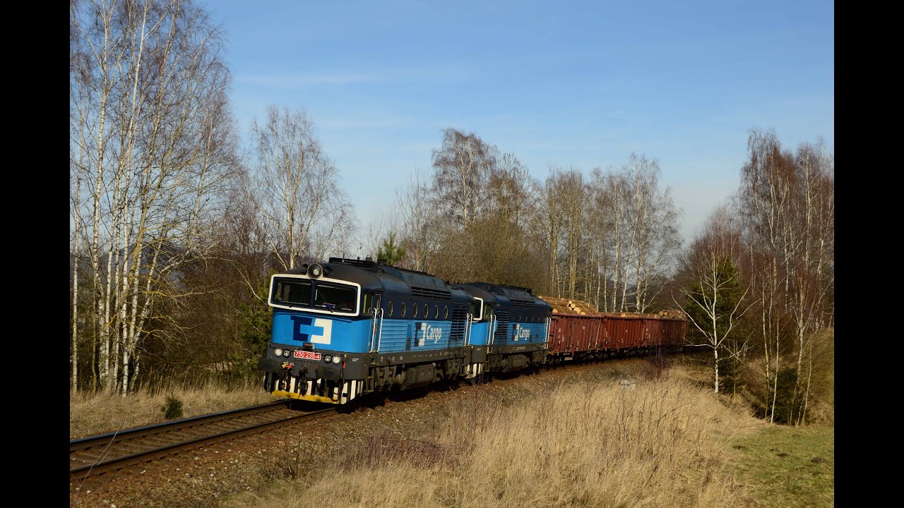 Nákladní vlaky na trati 026 v roce 2023