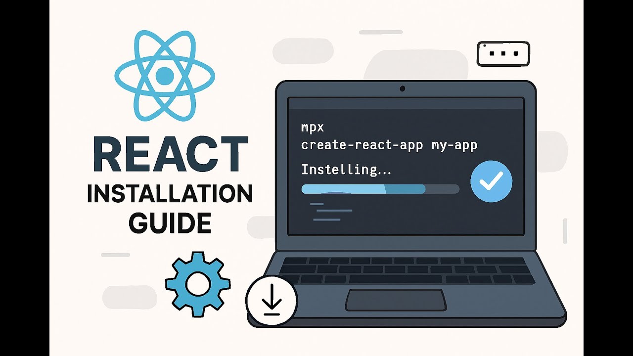 Basic react installation guid.