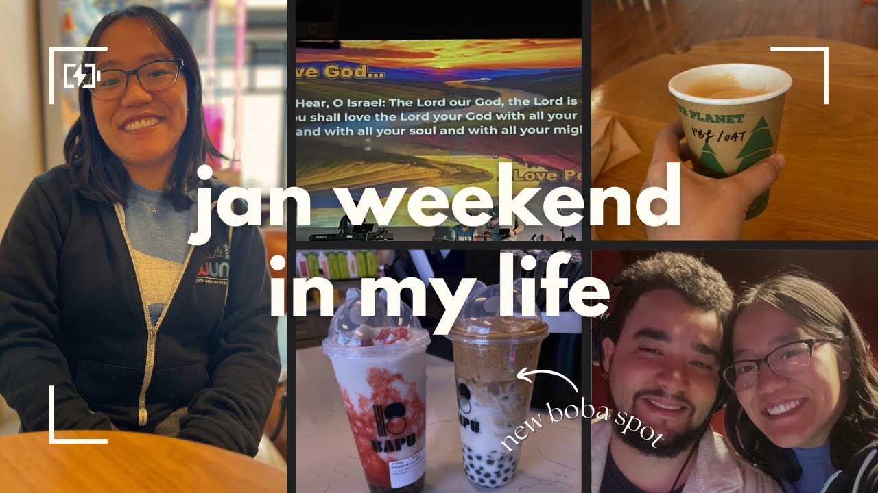 a weekend in my life | movie watch party, going to band practice, doing volunteering work
