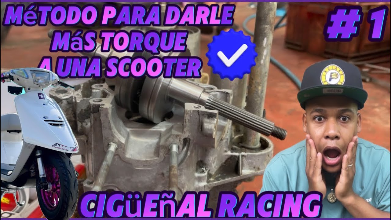 ⚠️CÓMO DARLE MÁS TORQUE A UNA PASOLA 3KJ- CON CIGÜEÑAL RACING RÁPIDO Y FÁCIL…😱🔥