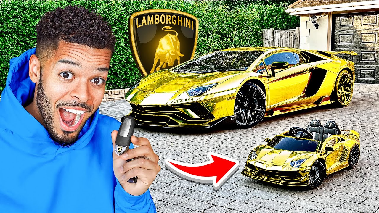 I BUILT MY SON A LAMBORGHINI !
